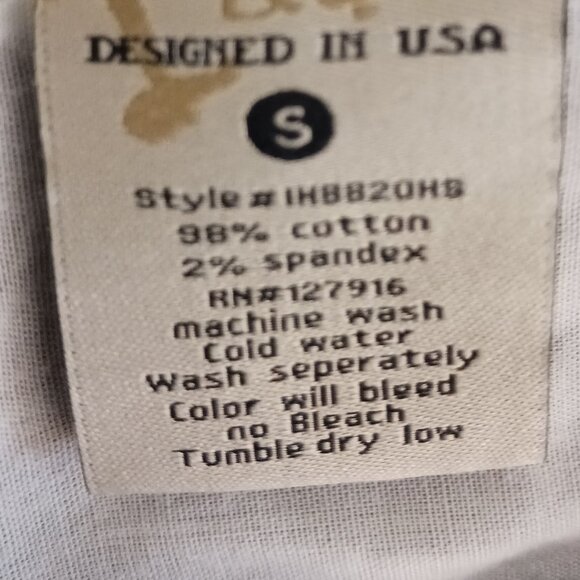 I & M Jeans, Camo Cargo Jogger Pants, Belted, Size Small, Tactical, Utility - Picture 14 of 14